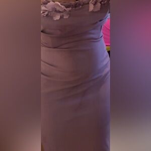 Elegant Purple Women's Dress